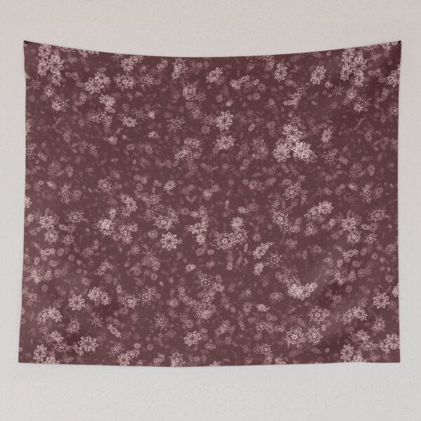 Item preview, Burgundy Snowflakes designed and sold by James-Cole.