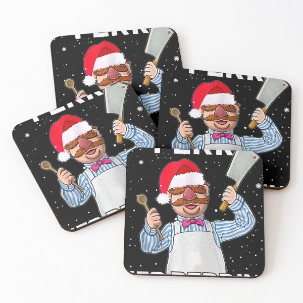 Item preview, Ferk Jer Berdin Kitchen Chef Knife Santa Christmas designed and sold by KarenSnyders.