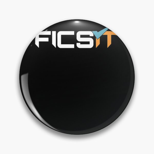 Item preview, FICSIT Satisfactory Logo designed and sold by KarenSnyders.