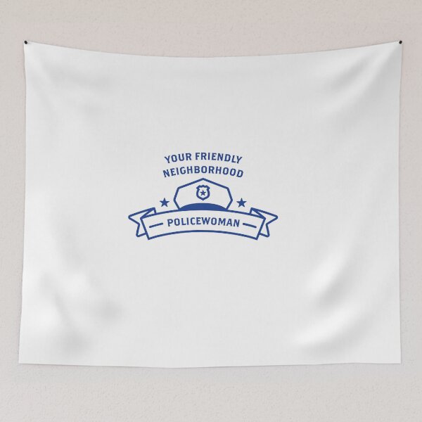 Item preview, Your Friendly Neighborhood Policewoman designed and sold by ArteSilenziosa.