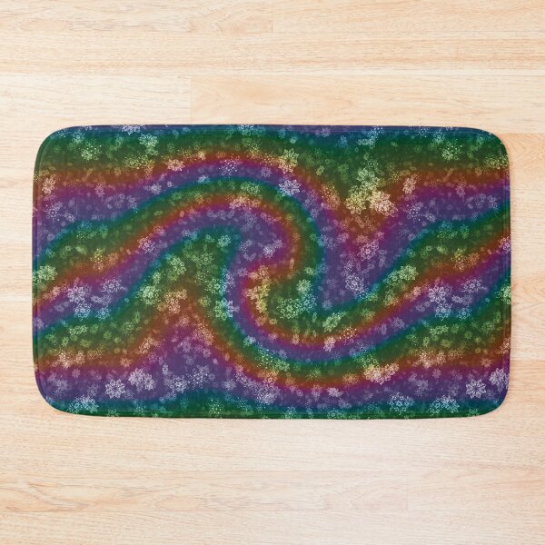Item preview, Dark Rainbow Swirl Snowflakes designed and sold by James-Cole.