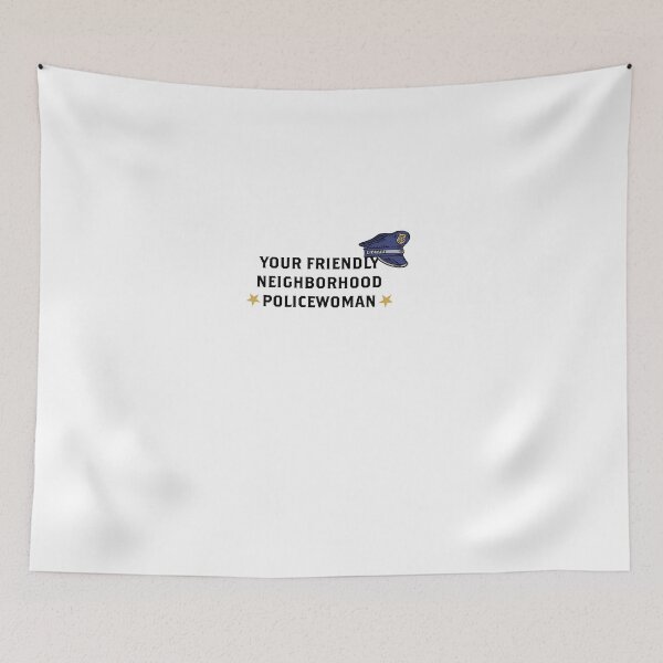 Item preview, Your Friendly Neighborhood Policewoman designed and sold by ArteSilenziosa.
