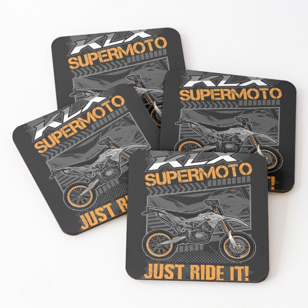 Item preview, klx racing motorbike silver color designed and sold by viralstudio.