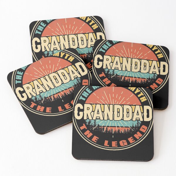 Item preview, Granddad The Man The Myth The Legend Vintage Dad Fathers Day designed and sold by AaronWeedo.