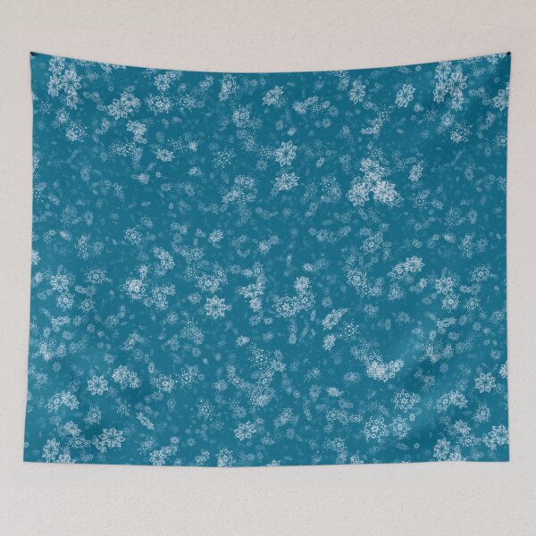 Item preview, Icy Aqua Snowflakes designed and sold by James-Cole.