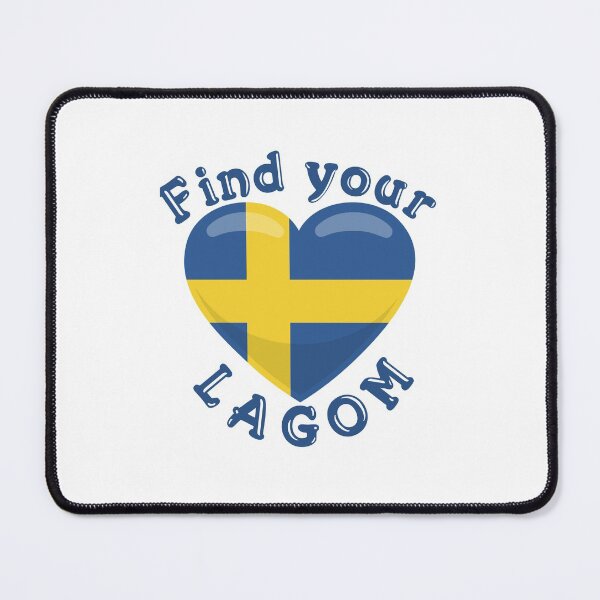Item preview, Find your Lagom, Swedish Lifestyle designed and sold by Shirtflyer.