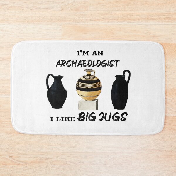 Item preview, Funny Archaeology Pun - I Like Big Jugs  designed and sold by Funthropology.