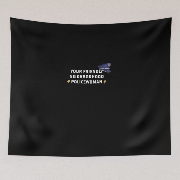 Item preview, Your Friendly Neighborhood Policewoman designed and sold by ArteSilenziosa.
