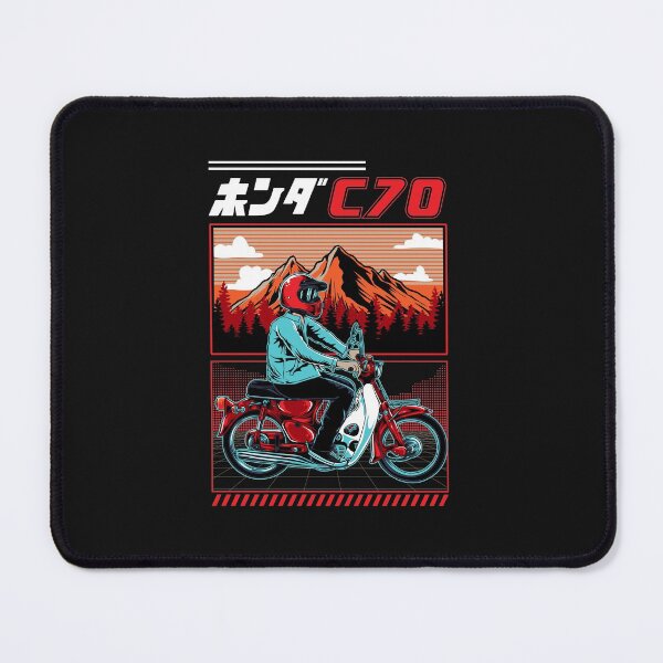Item preview, classic motorcycle c70 red and white designed and sold by viralstudio.