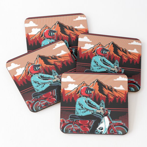 Item preview, classic motorcycle c70 red and white designed and sold by viralstudio.