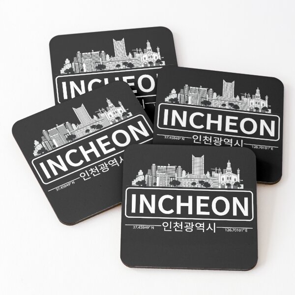 Item preview, Incheon Skyline - Incheon South Korea designed and sold by Tahuverian.