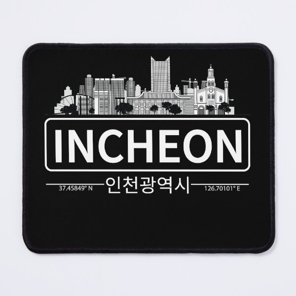Item preview, Incheon Skyline - Incheon South Korea designed and sold by Tahuverian.