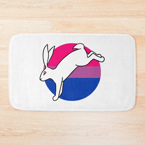 Item preview, Bisexual Pride Bunny designed and sold by TheQueerOwl.
