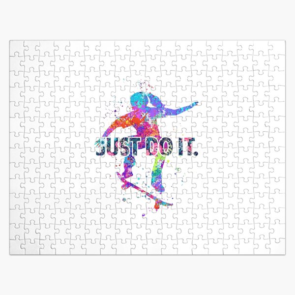 Item preview, Skateboarding Bright Watercolor  designed and sold by AverilArt.