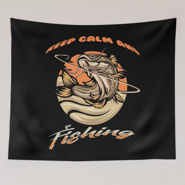 Item preview, Keep calm and go fishing 42 designed and sold by gonzalogranados.