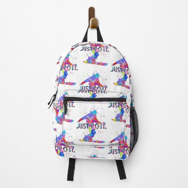 Item preview, Snowboarding Bright Watercolor designed and sold by AverilArt.