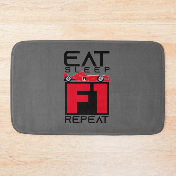 Item preview, Eat Sleep Formula 1 Repeat, F1 2021, Grand Prix, Motorsport Racing, White   designed and sold by KittySSmith.
