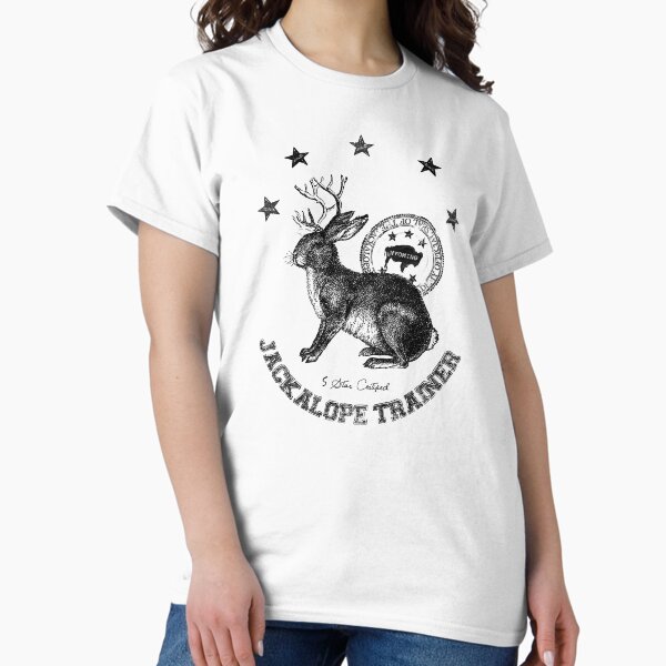 Item preview, jackalope trainer beige background designed and sold by hellohappy.
