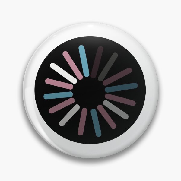 Item preview, Buffering Symbol Transgender Style designed and sold by BackgroundPixel.