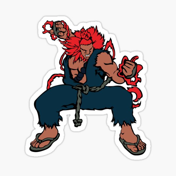Akuma SFV Sticker