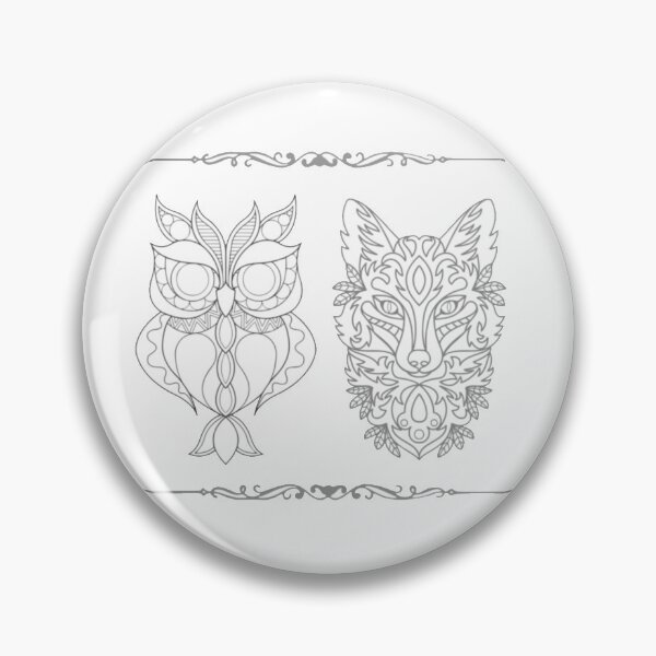 Item preview, Wolf And Owl designed and sold by Doodlehub.