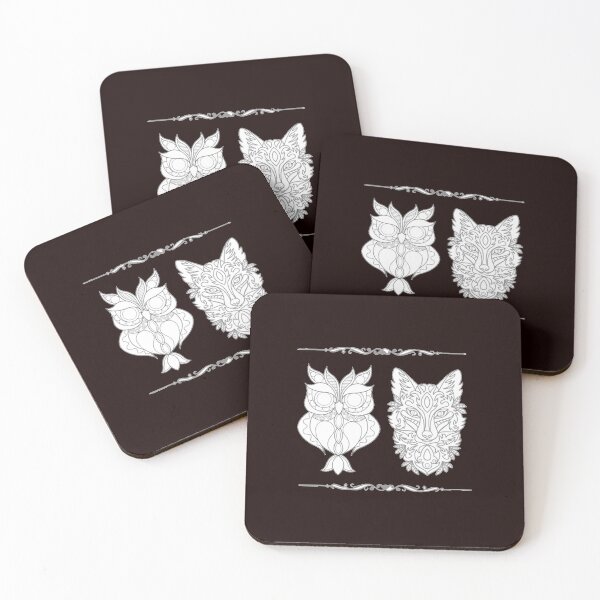 Item preview, Wolf And Owl designed and sold by Doodlehub.