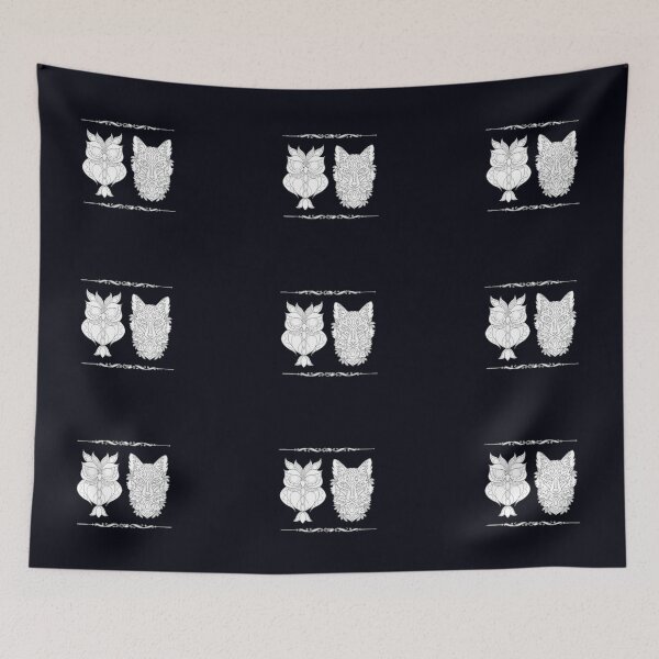 Item preview, Wolf And Owl designed and sold by Doodlehub.