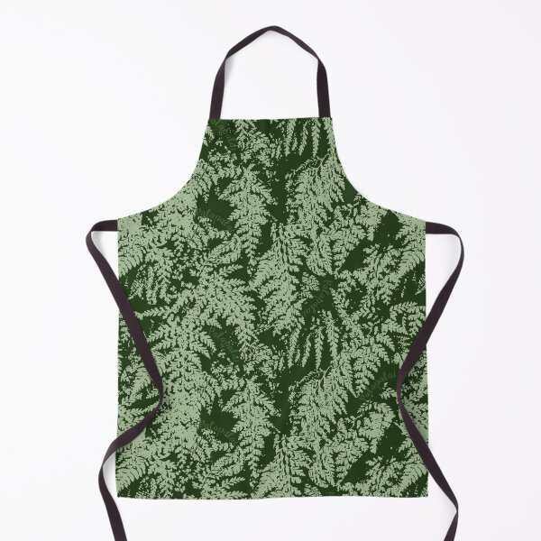 Item preview, Hawaiian Palapalai Fern Impressions-olive designed and sold by Linda Maliuana.