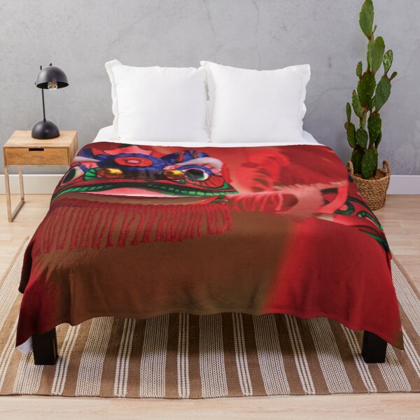 Aperçu de l'œuvre Décoration de dragon en papier chinois rouge créée et vendue par MartinxMarie.