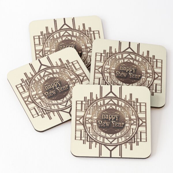 Item preview, Happy New Year - New Years Eve vintage lettering designed and sold by Xarah.