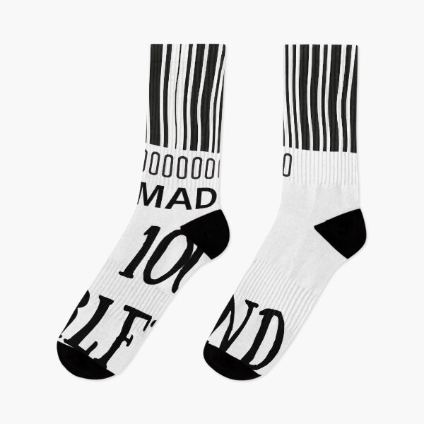 Item preview, Made Of Girlfriend Material- Funny Barcode unique designed and sold by MAEffects.