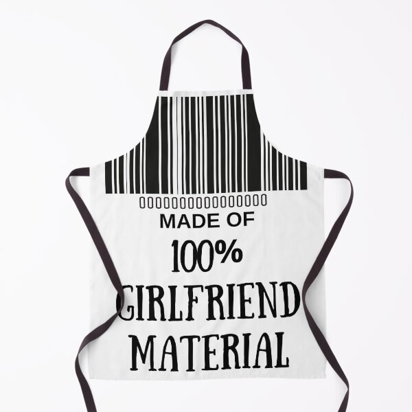 Item preview, Made Of Girlfriend Material- Funny Barcode unique designed and sold by MAEffects.