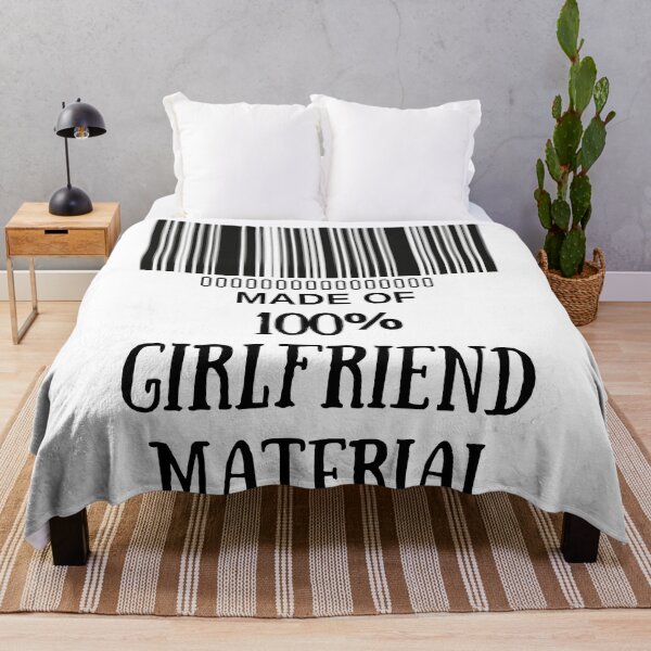 Item preview, Made Of Girlfriend Material- Funny Barcode unique designed and sold by MAEffects.