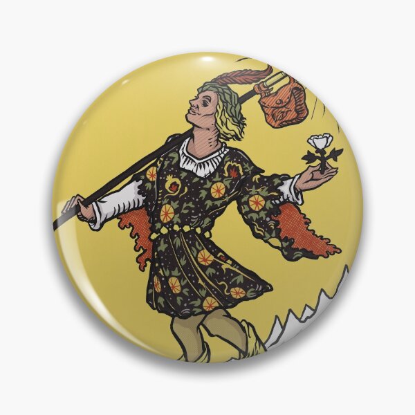 Item preview, The Fool Tarot Card designed and sold by TheGhoulishGarb.