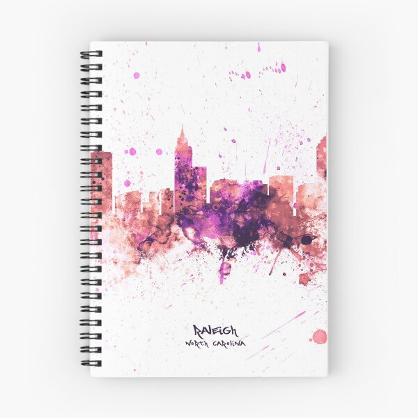 Item preview, Raleigh North Carolina Skyline designed and sold by ArtPrints.