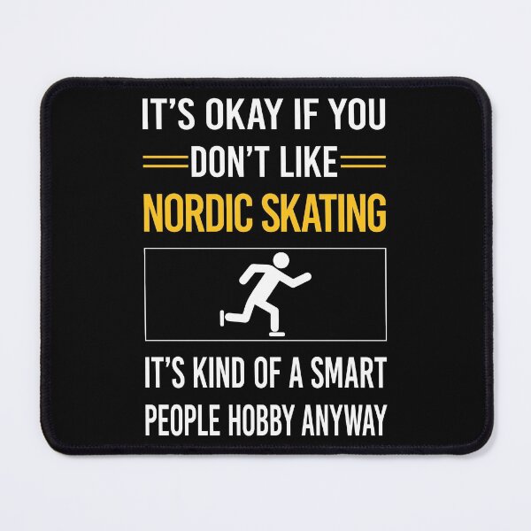 Item preview, Funny Smart People Nordic Skating designed and sold by fatherbarliman.