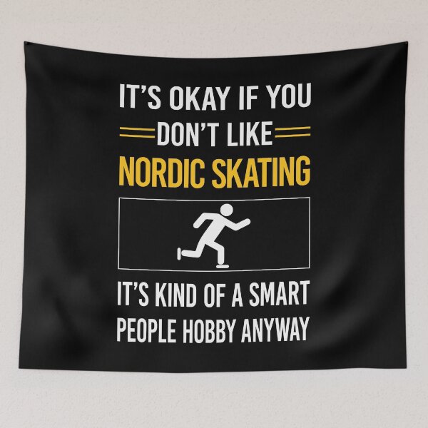 Item preview, Funny Smart People Nordic Skating designed and sold by fatherbarliman.