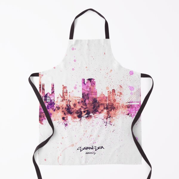 Item preview, Swansea Wales Skyline designed and sold by ArtPrints.