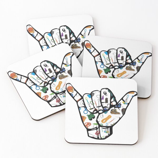 Item preview, Signo de mano de escalada designed and sold by HarrioBend.