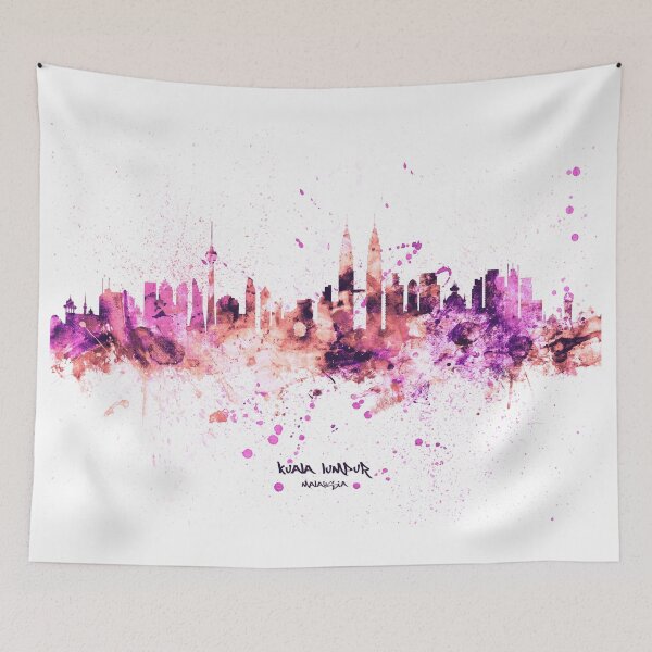 Item preview, Kuala Lumpur Malaysia Skyline designed and sold by ArtPrints.