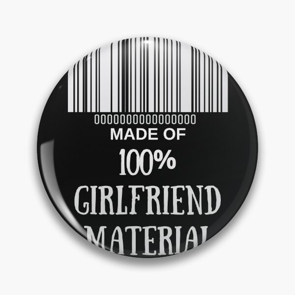 Item preview, Made Of Girlfriend Material- Funny Barcode unique designed and sold by MAEffects.