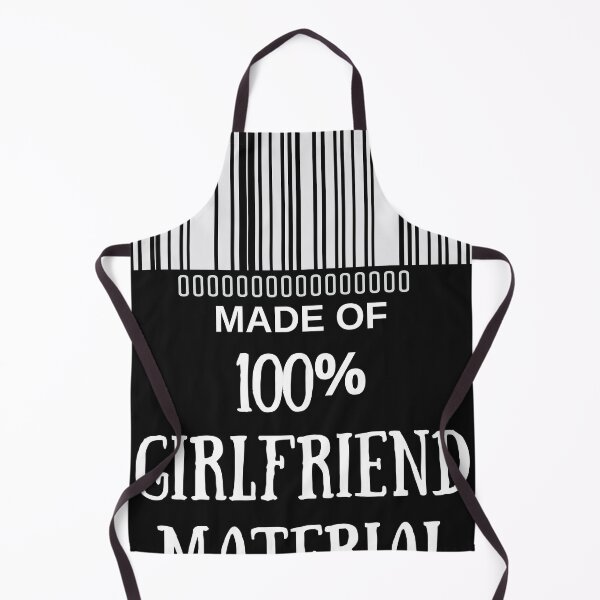 Item preview, Made Of Girlfriend Material- Funny Barcode unique designed and sold by MAEffects.