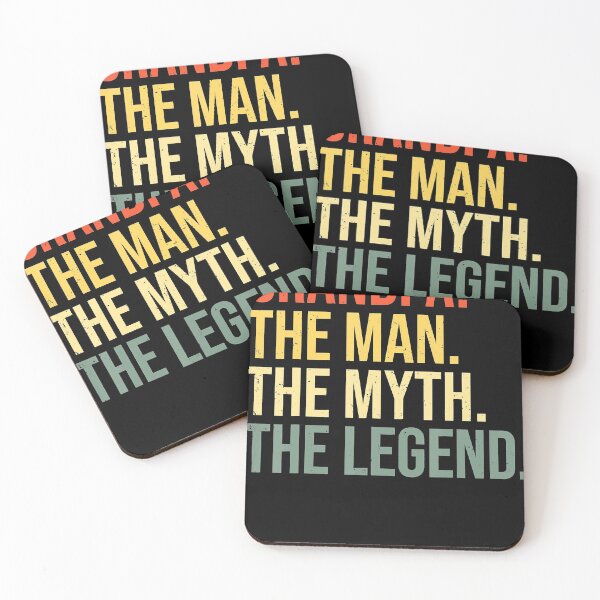 Item preview, Grandpa The Man The Myth The legend Grandfather Grandpa designed and sold by AaronWeedo.