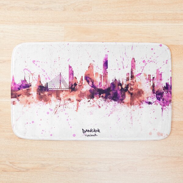 Item preview, Bangkok Thailand Skyline designed and sold by ArtPrints.