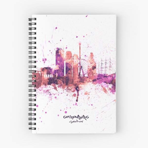 Item preview, Gothenburg Sweden Skyline designed and sold by ArtPrints.