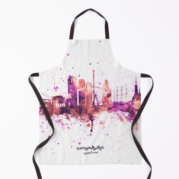 Item preview, Gothenburg Sweden Skyline designed and sold by ArtPrints.
