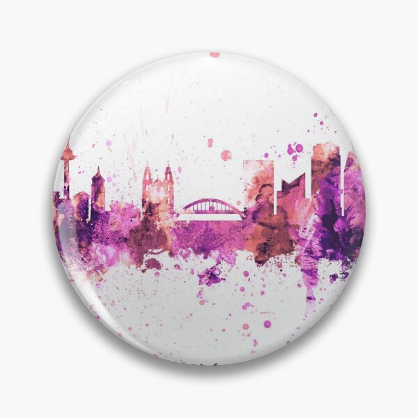 Item preview, Vilnius Lithuania Skyline designed and sold by ArtPrints.