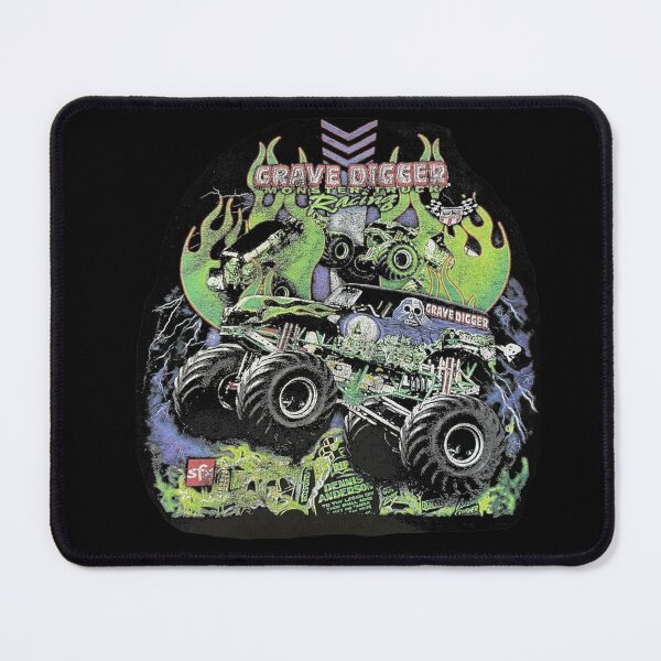 Item preview, Grave Digger Monster Truck Racing Vintage designed and sold by TemperTrap.