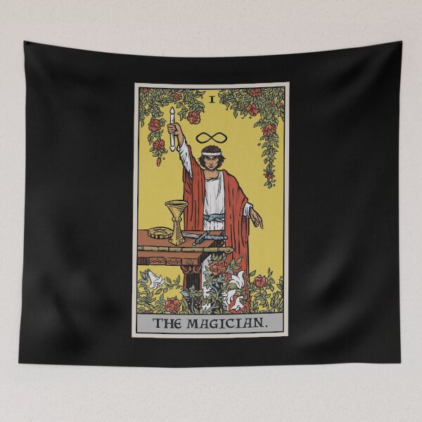 Item preview, The Magician Tarot Card designed and sold by TheGhoulishGarb.