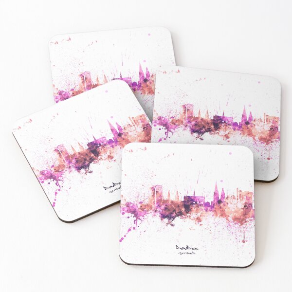 Item preview, Dundee Scotland Skyline designed and sold by ArtPrints.
